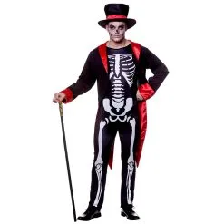 Mens Mr Skelebones Costume