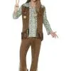 60s Hippie Costume, With Trousers, Top, Waistcoat -Hot Sale Cosyumes Store lrgscaleHippy Costume 2