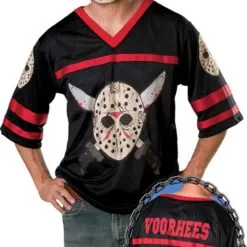 Friday The 13th Jason Hockey Jersey & Mask Set