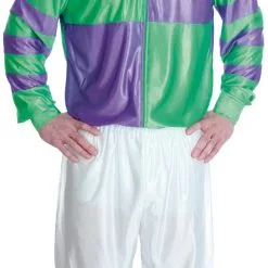 Green And Purple Jockey Costume