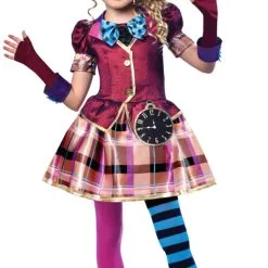 Miss Hatter Girls Costume