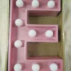 LED Light Up Letters - Pink -Hot Sale Cosyumes Store lrgscalePink20E