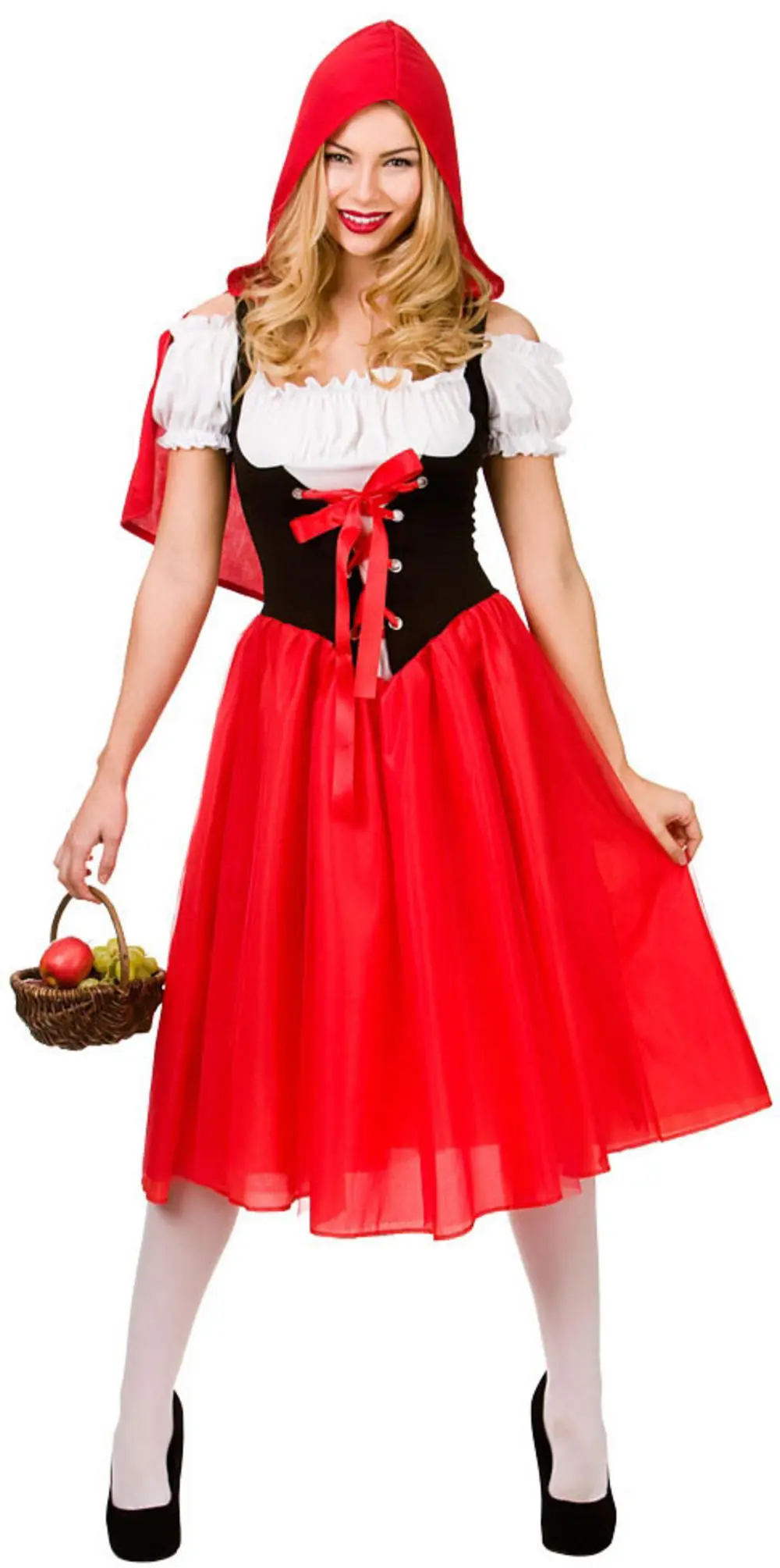 Red Riding Hood Fancy Dress 4 Red Riding Hood Fancy Dress - Image 2