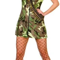 Ladies Sexy Army Girl Costume