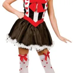 Sexy Queen Of Hearts Fancy Dress Costume
