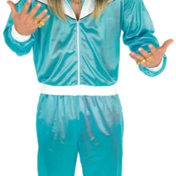 80s Blue Shell Suit -Hot Sale Cosyumes Store lrgscaleShell20Suit20Blue20 1