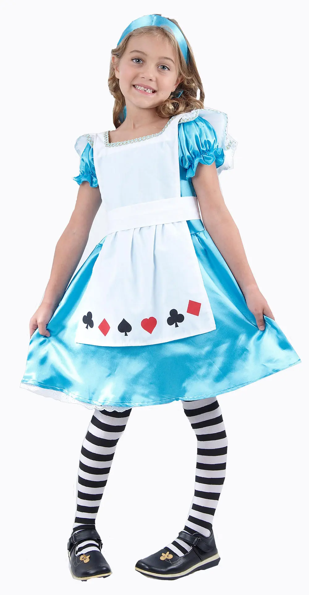 Girls Alice Costume 3 Girls Alice Costume