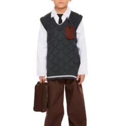 Evacuee Boy Kids Costume