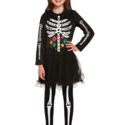 Day Of The Dead Kids Costume