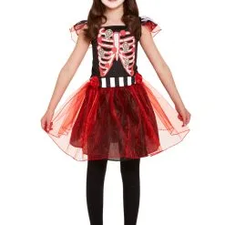 Skeleton Girl Kid's Costume