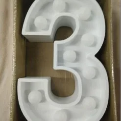 LED Light Up Letters - White -Hot Sale Cosyumes Store lrgscaleWhite203