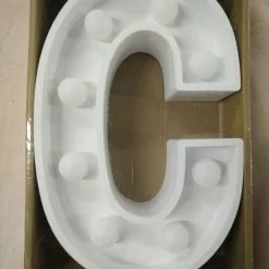LED Light Up Letters - White -Hot Sale Cosyumes Store lrgscaleWhite20C
