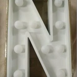 LED Light Up Letters - White -Hot Sale Cosyumes Store lrgscaleWhite20N