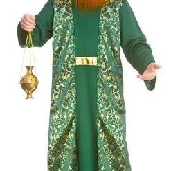 Kids Green Wise Man Costume