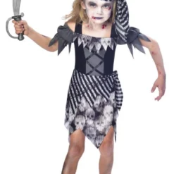 Zombie Pirate Girls Costume