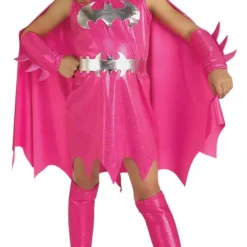 Girls Pink Batgirl Costume