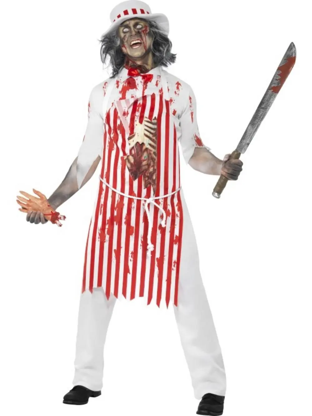 Bloody Butcher Halloween Costume 3 Bloody Butcher Halloween Costume