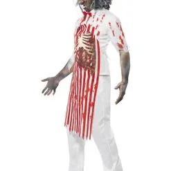 Bloody Butcher Halloween Costume 6 Bloody Butcher Halloween Costume -Hot Sale Cosyumes Store lrgscalebloodybutcherside
