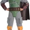 Star Wars Deluxe Boba Fett Costume -Hot Sale Cosyumes Store lrgscalebobafett