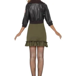 Top Gun Bomber Jacket & Dress -Hot Sale Cosyumes Store lrgscalebomberladies4