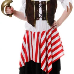 Girls Buccaneer Pirate Costume