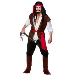 Men's Shipmate Pirate Costume -Hot Sale Cosyumes Store lrgscalecaribbean pirate costume