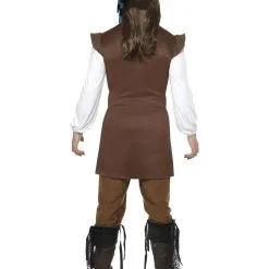Caribbean Pirate Man Costume -Hot Sale Cosyumes Store lrgscalecaribbeanpiratemaleback