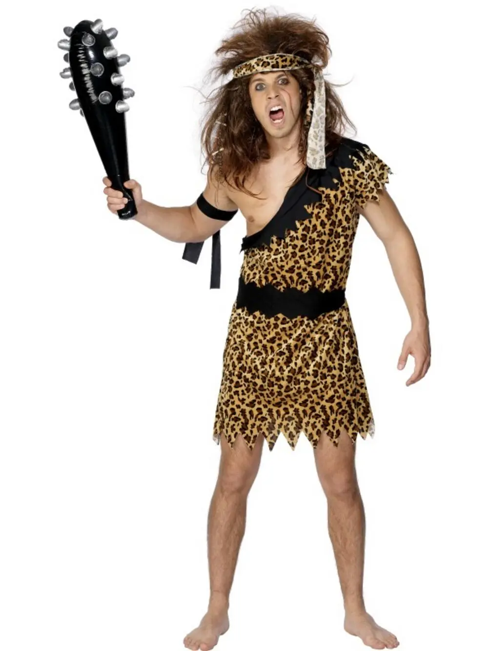 Mens Caveman Fancy Dress Costume 3 Mens Caveman Fancy Dress Costume