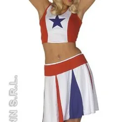 Cheerleader Fancy Womens Dress Costume