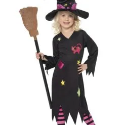 Kids Cinder Witch Costume