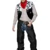 Mens Leather Cowboy Costume -Hot Sale Cosyumes Store lrgscalecowboy leather costume 31754