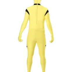 Yellow Crash Dummy Second Skin Suit Costume 9 Yellow Crash Dummy Second Skin Suit Costume -Hot Sale Cosyumes Store lrgscalecrashdummyback