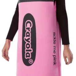 Red Crayola Crayon Costume -Hot Sale Cosyumes Store lrgscalecrayolapinkadult2 1 scaled
