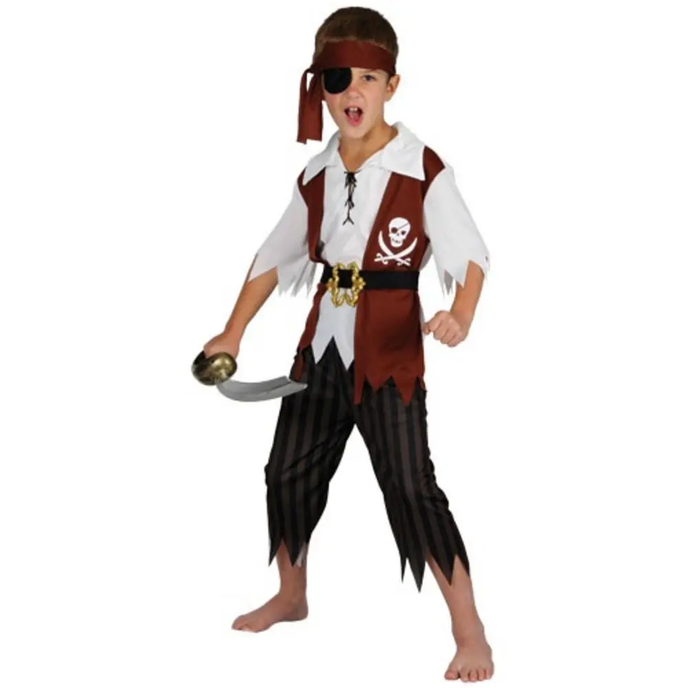 Boys Cutthroat Pirate Costume 3 Boys Cutthroat Pirate Costume