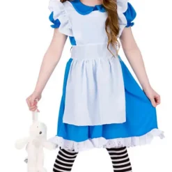 Girls Classic Storybook Alice Costume -Hot Sale Cosyumes Store lrgscaleeg 3581
