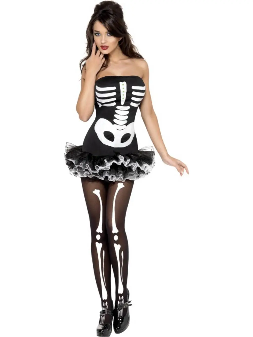 Fever Sexy Skeleton Costume 6 Fever Sexy Skeleton Costume - Image 4