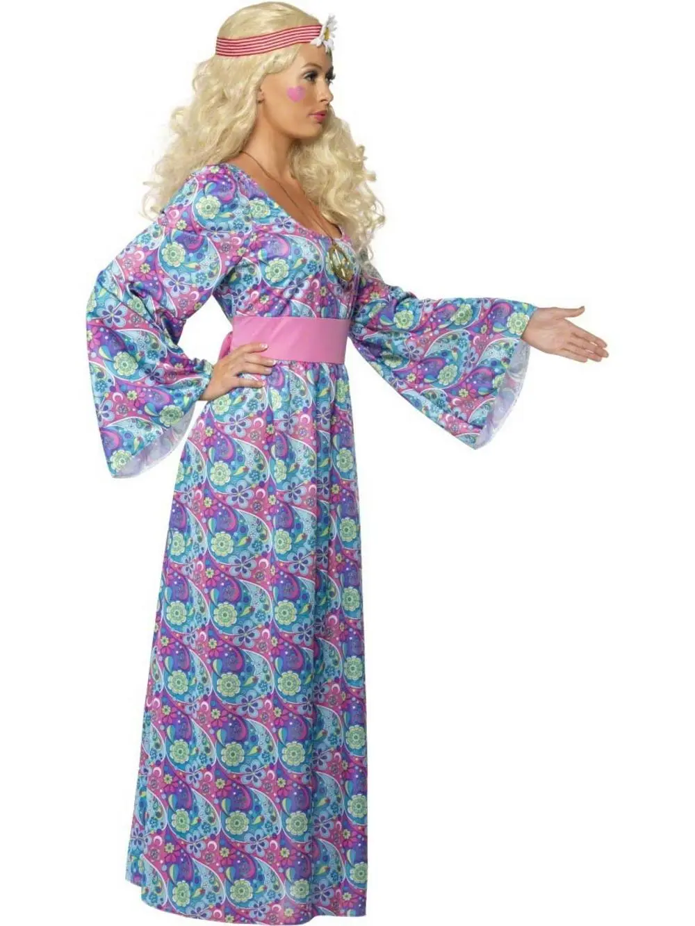 Flower Child Hippie Costume 4 Flower Child Hippie Costume - Image 2