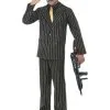 Gold Pinstripe Gangster Suit Costume -Hot Sale Cosyumes Store lrgscalegangster costume 1