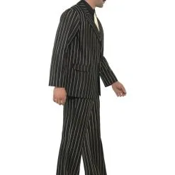 Gold Pinstripe Gangster Suit Costume -Hot Sale Cosyumes Store lrgscalegangster costume 2