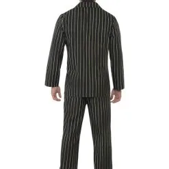 Gold Pinstripe Gangster Suit Costume -Hot Sale Cosyumes Store lrgscalegangster costume 3