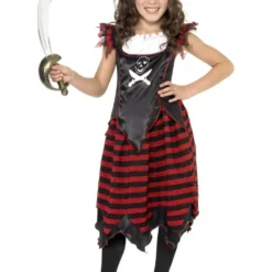 Gothic Pirate Girl Costume