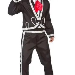 Deluxe Mariachi Day Of The Dead Mens Costume