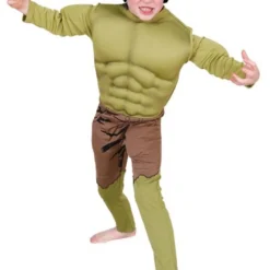 Boys Premium Hulk Superhero Costume