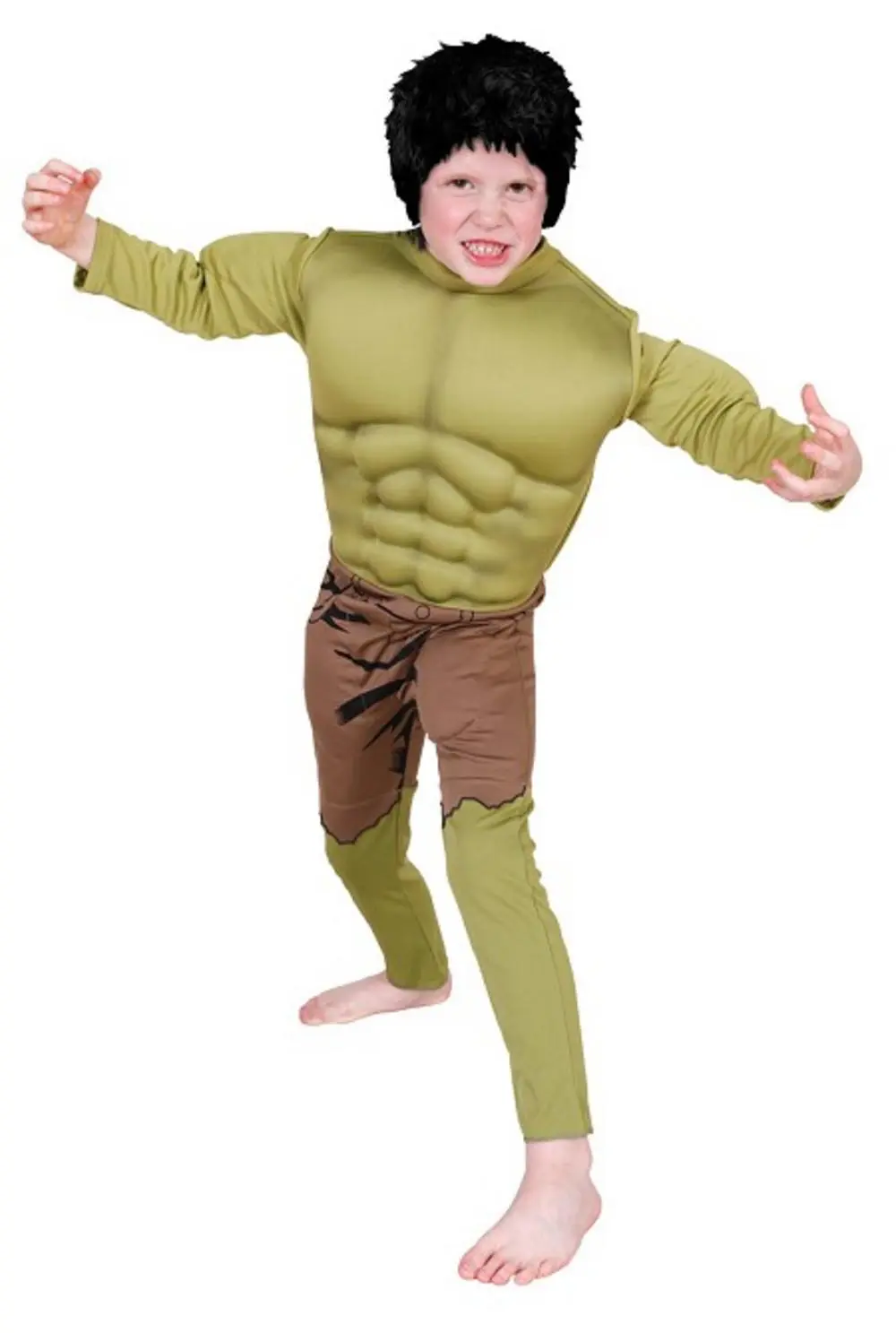 Boys Premium Hulk Superhero Costume 3 Boys Premium Hulk Superhero Costume