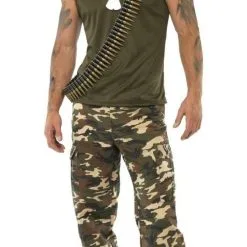 Khaki Camouflage Army Soldier Costume