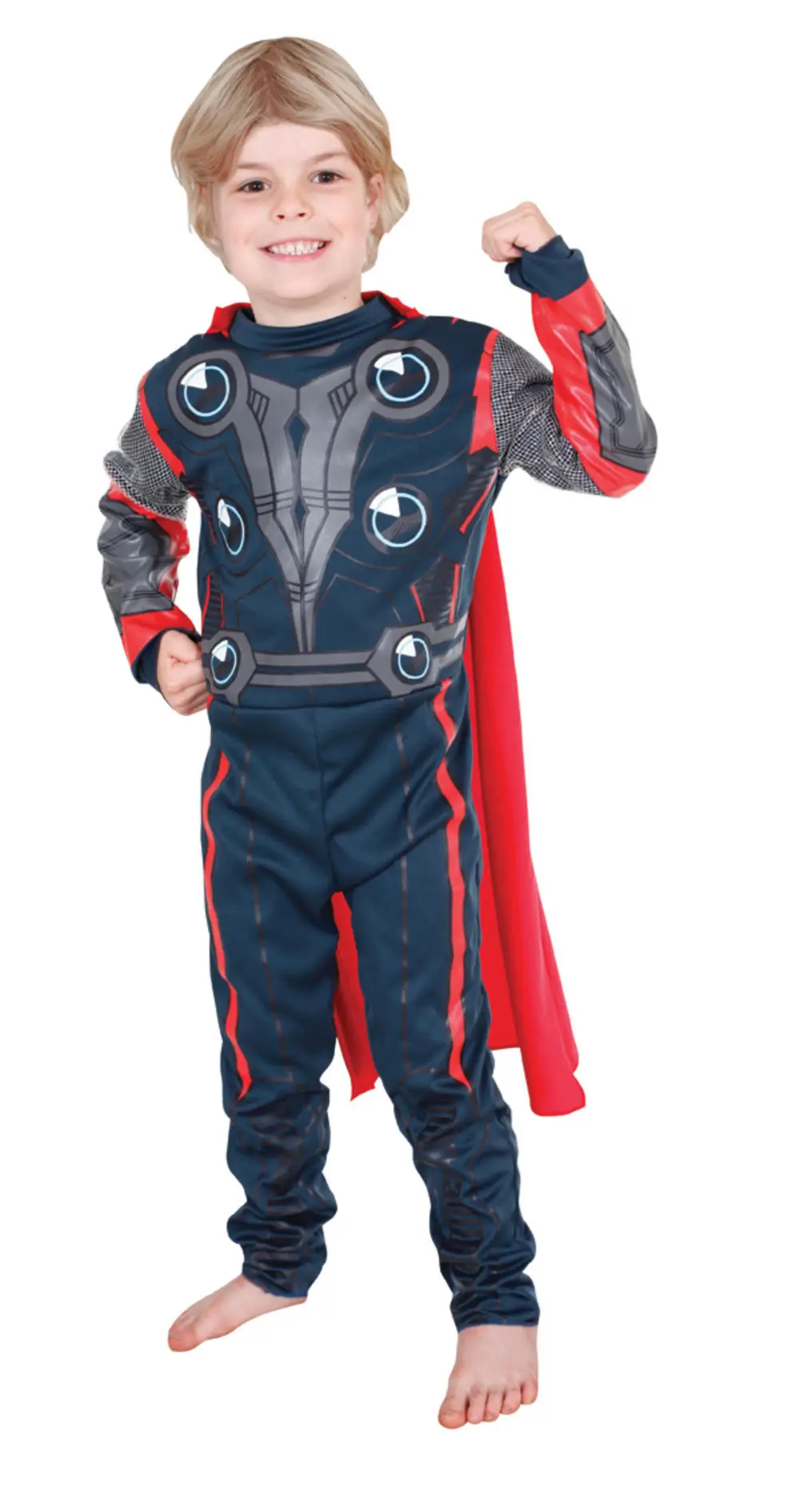 Boys Classic Thor Superhero Costume 3 Boys Classic Thor Superhero Costume