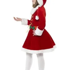 Kids Miss Santa Christmas Fancy Dress Costume -Hot Sale Cosyumes Store lrgscalelittle miss santa side