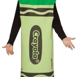 Red Crayola Crayon Costume -Hot Sale Cosyumes Store lrgscalemcraygreen2 1