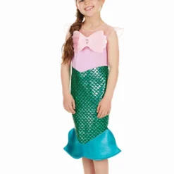 Mermaid Girls Fancy Dress Costume