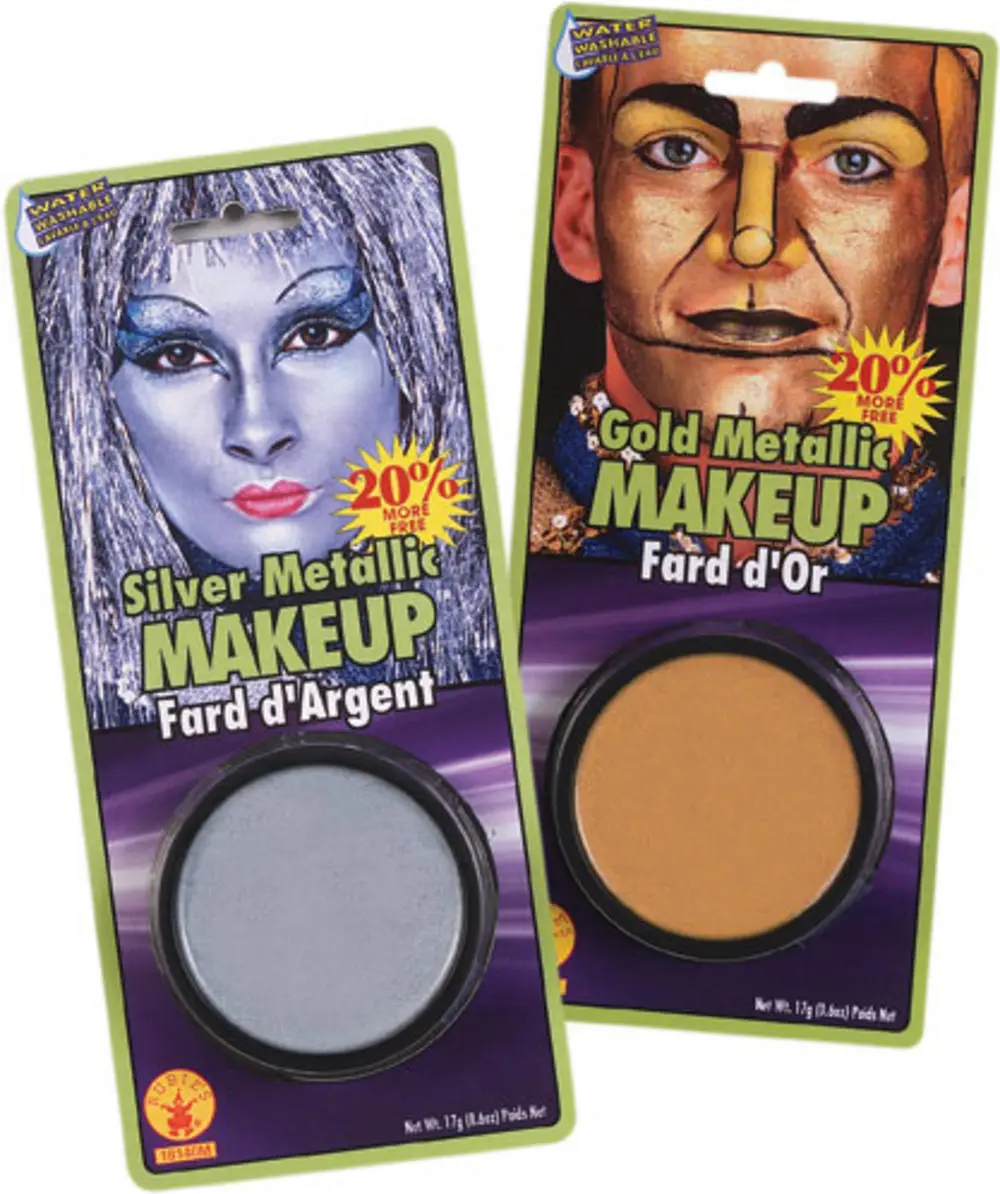 Metallic Cream Makeup Facepaint 3 Metallic Cream Makeup Facepaint